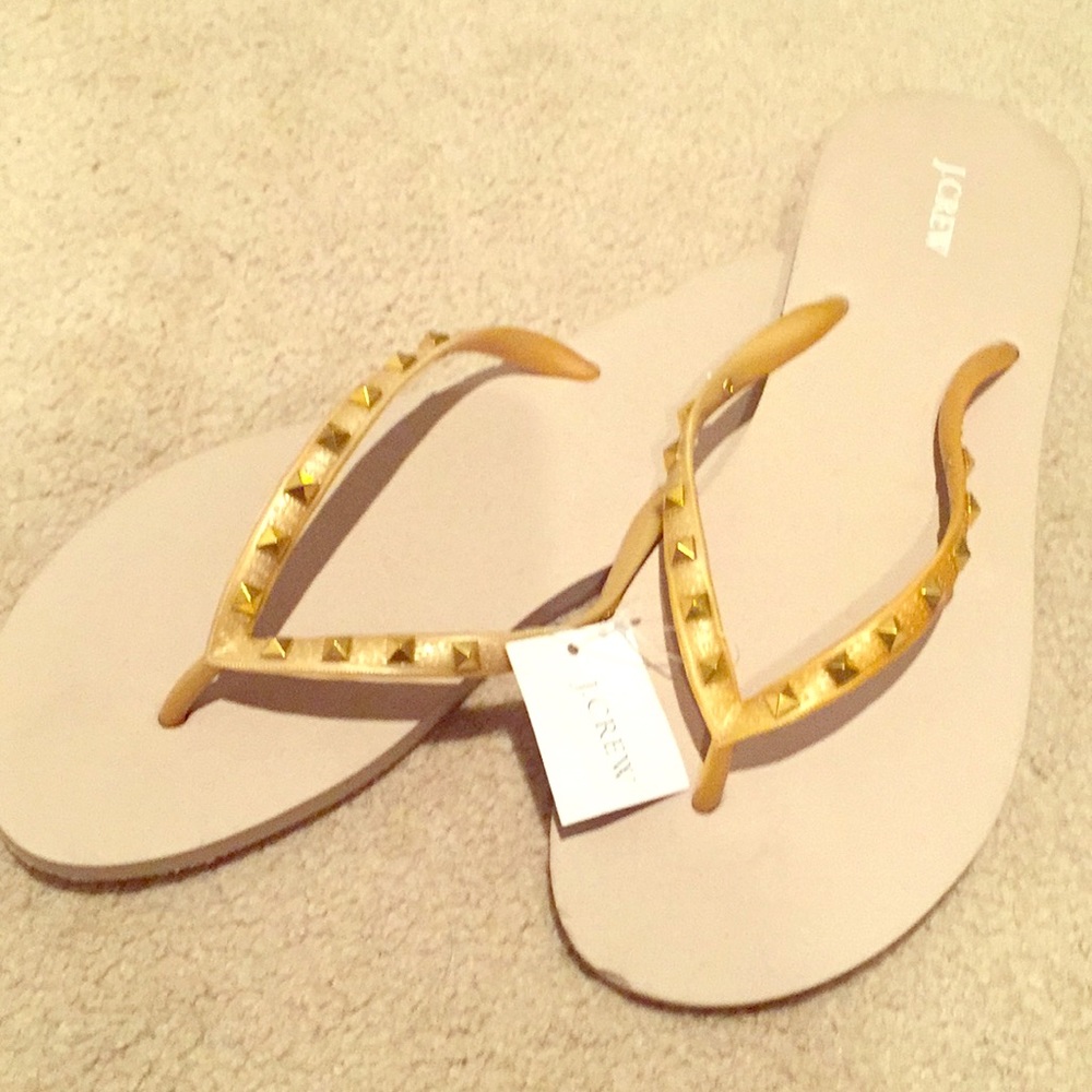 Jcrew flip flops